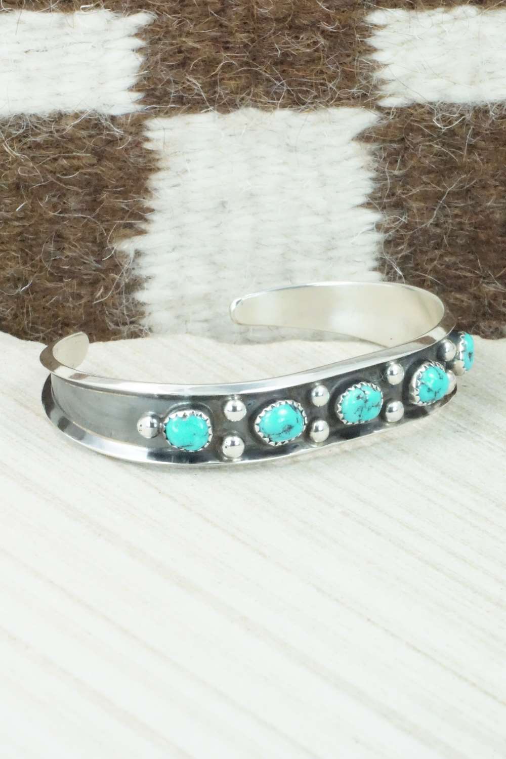 Turquoise & Sterling Silver Bracelet - Paul Largo