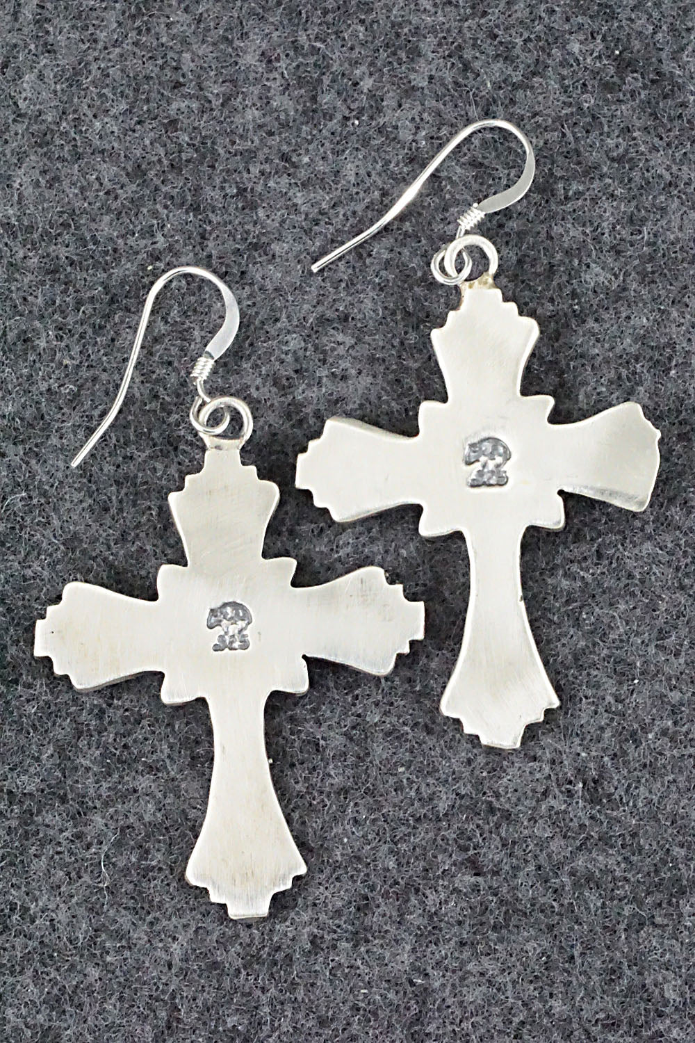 Turquoise & Sterling Silver Earrings - Louise Joe