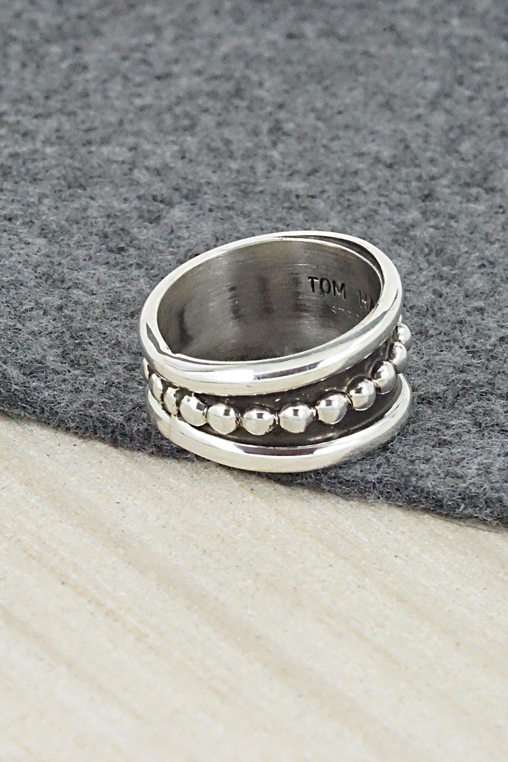 Sterling Silver Ring - Tom Hawk - Size 9.5