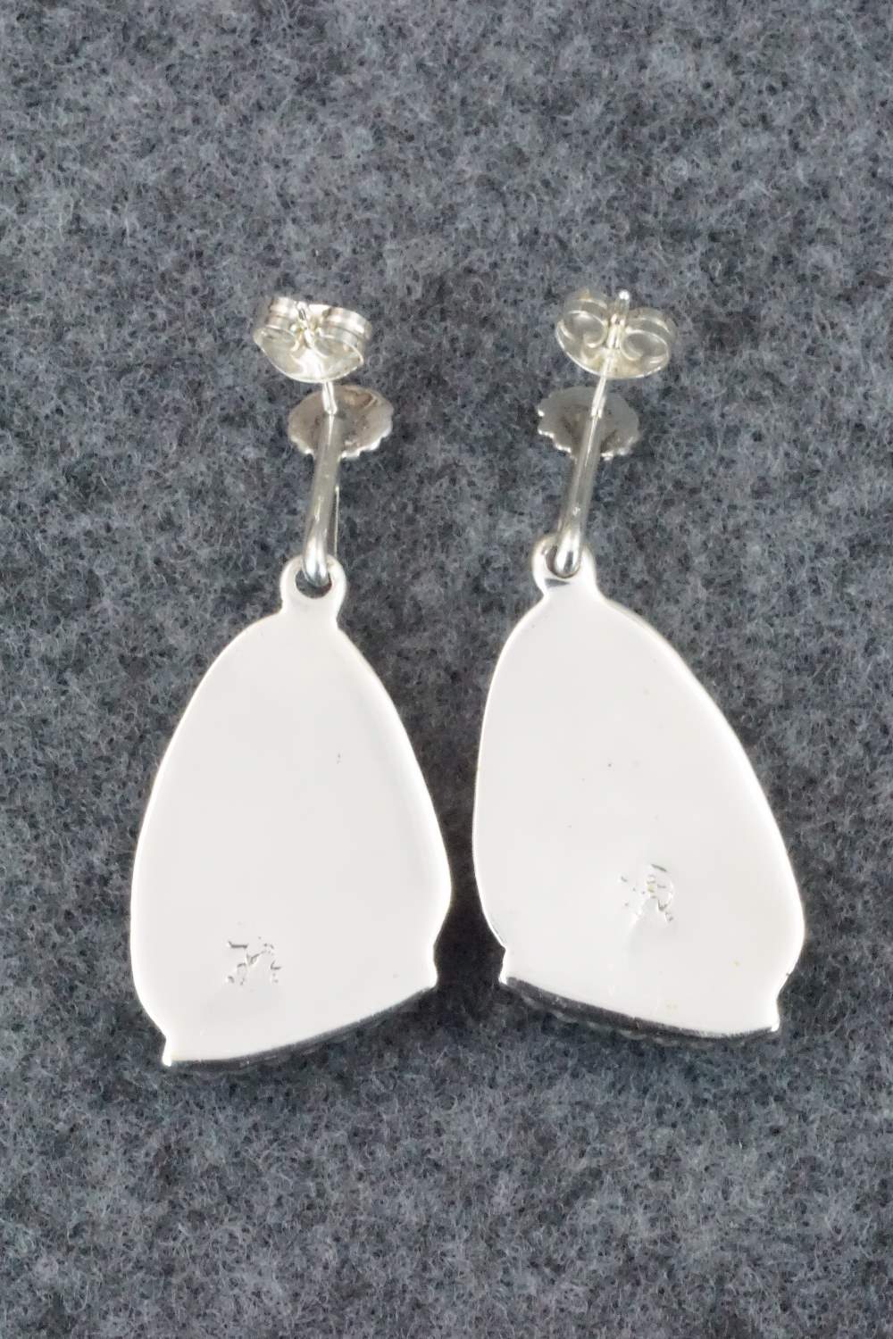 Turquoise & Sterling Silver Earrings - Sharon McCarthy