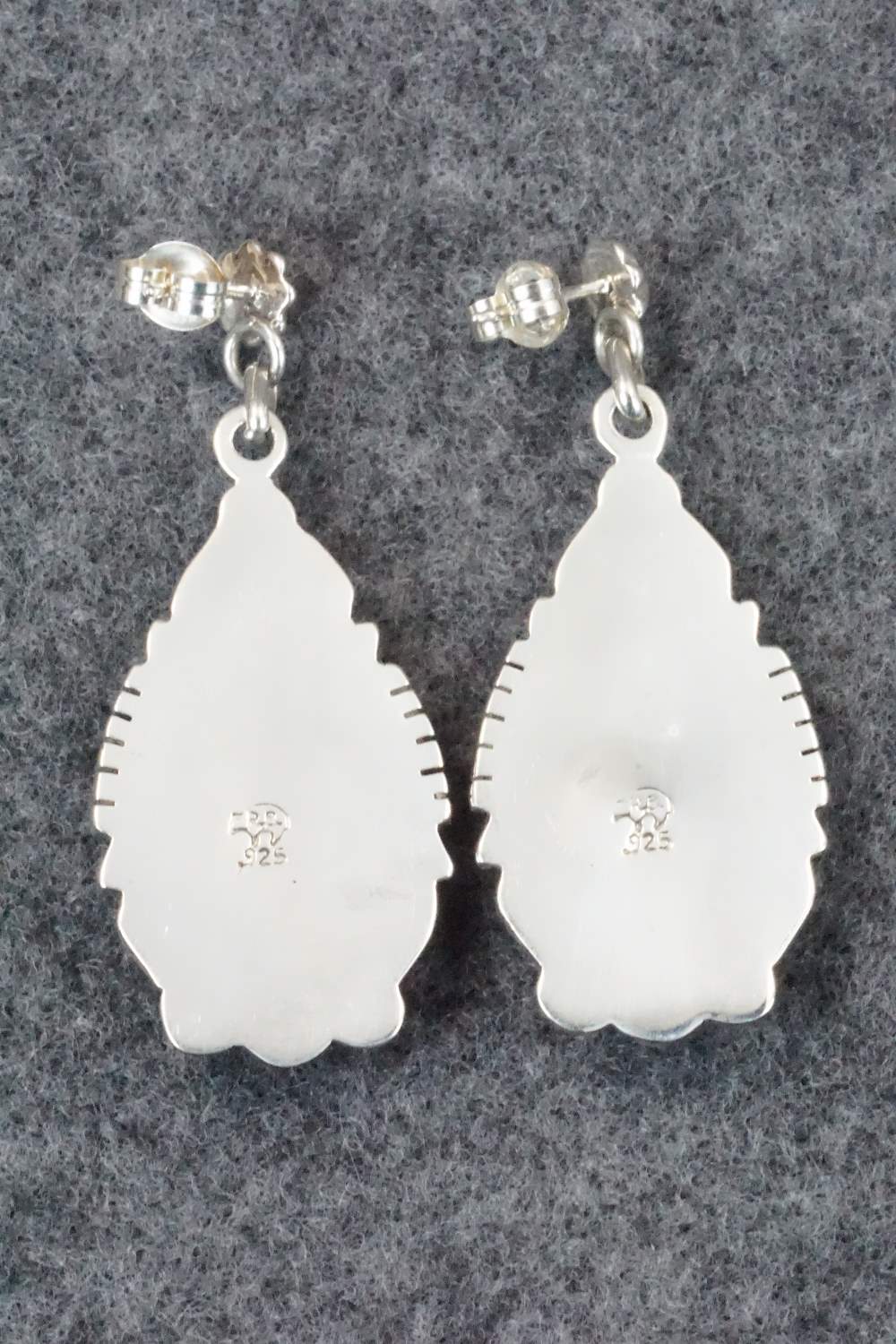 Turquoise & Sterling Silver Earrings - Annie Spencer