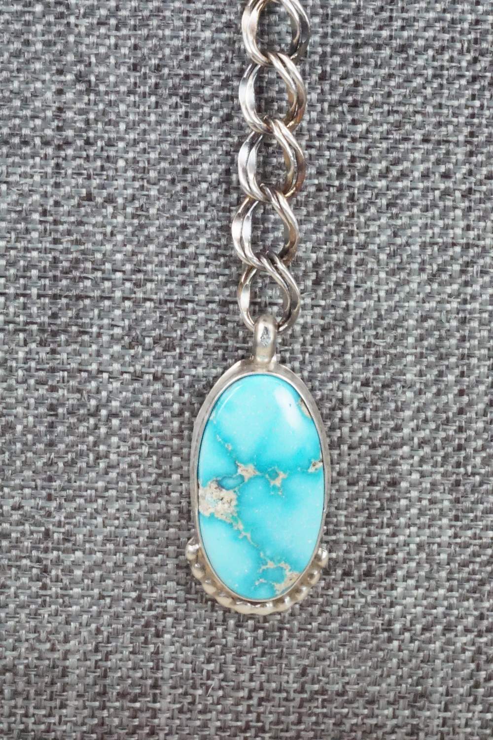Turquoise & Sterling Silver Necklace - Roberta Begay