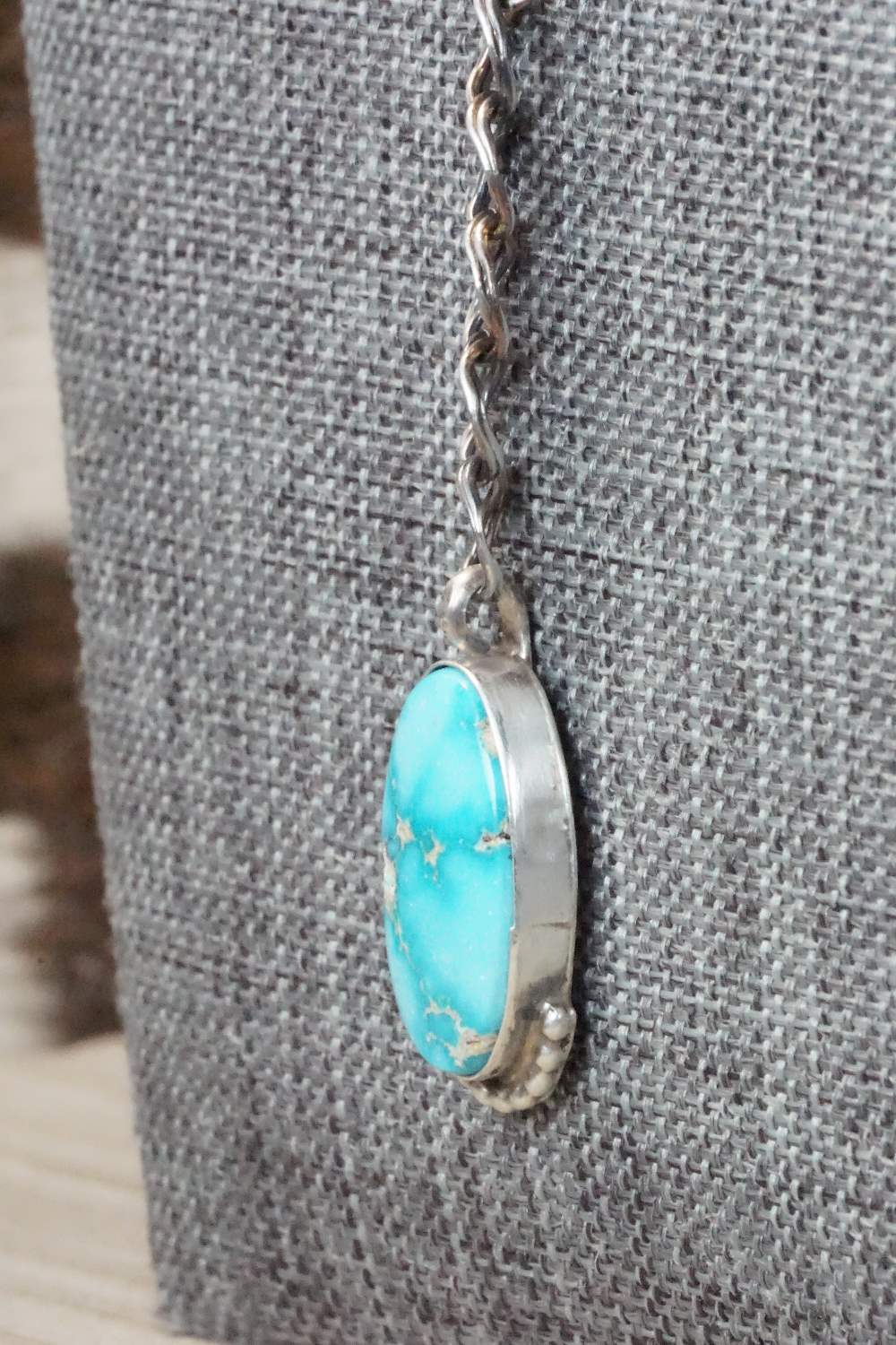 Turquoise & Sterling Silver Necklace - Roberta Begay