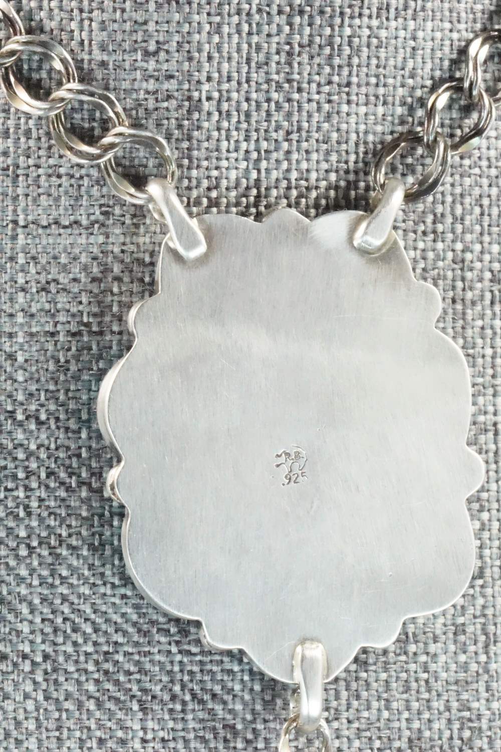 Turquoise & Sterling Silver Necklace - Roberta Begay