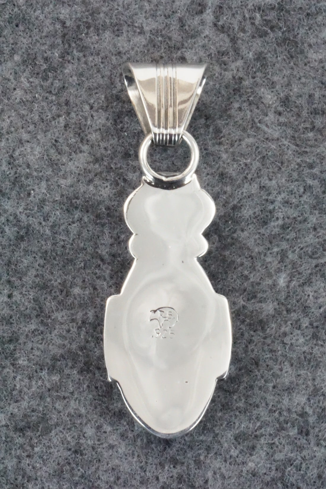 Spiny Oyster and Sterling Silver Pendant - Sadie Jim