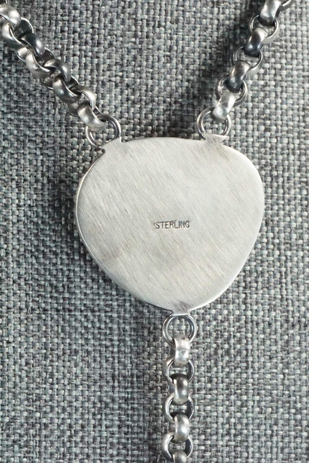 Turquoise & Sterling Silver Necklace - Roberta Begay