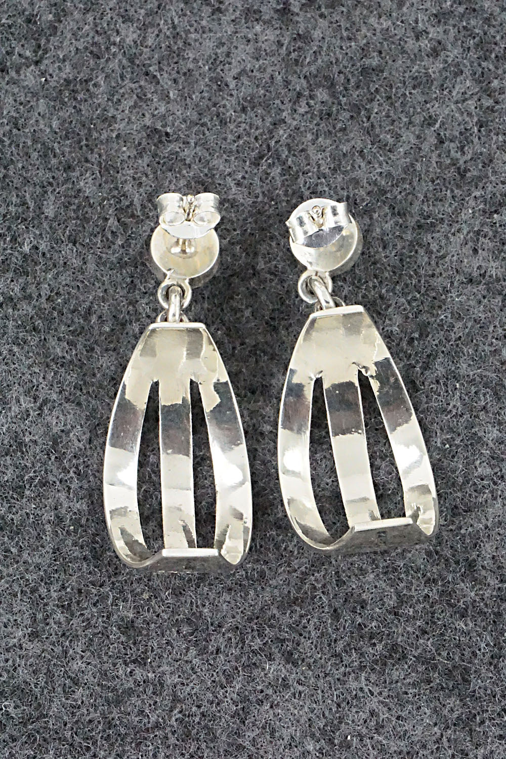 Turquoise & Sterling Silver Earrings - James Bahe