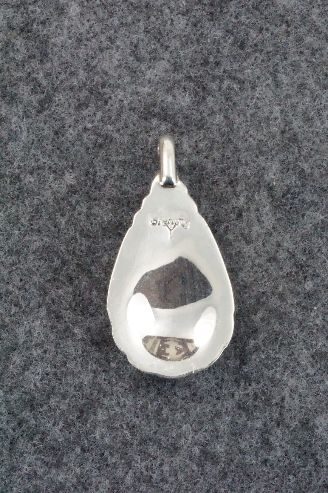 Onyx & Sterling Silver Pendant - Samuel Yellowhair