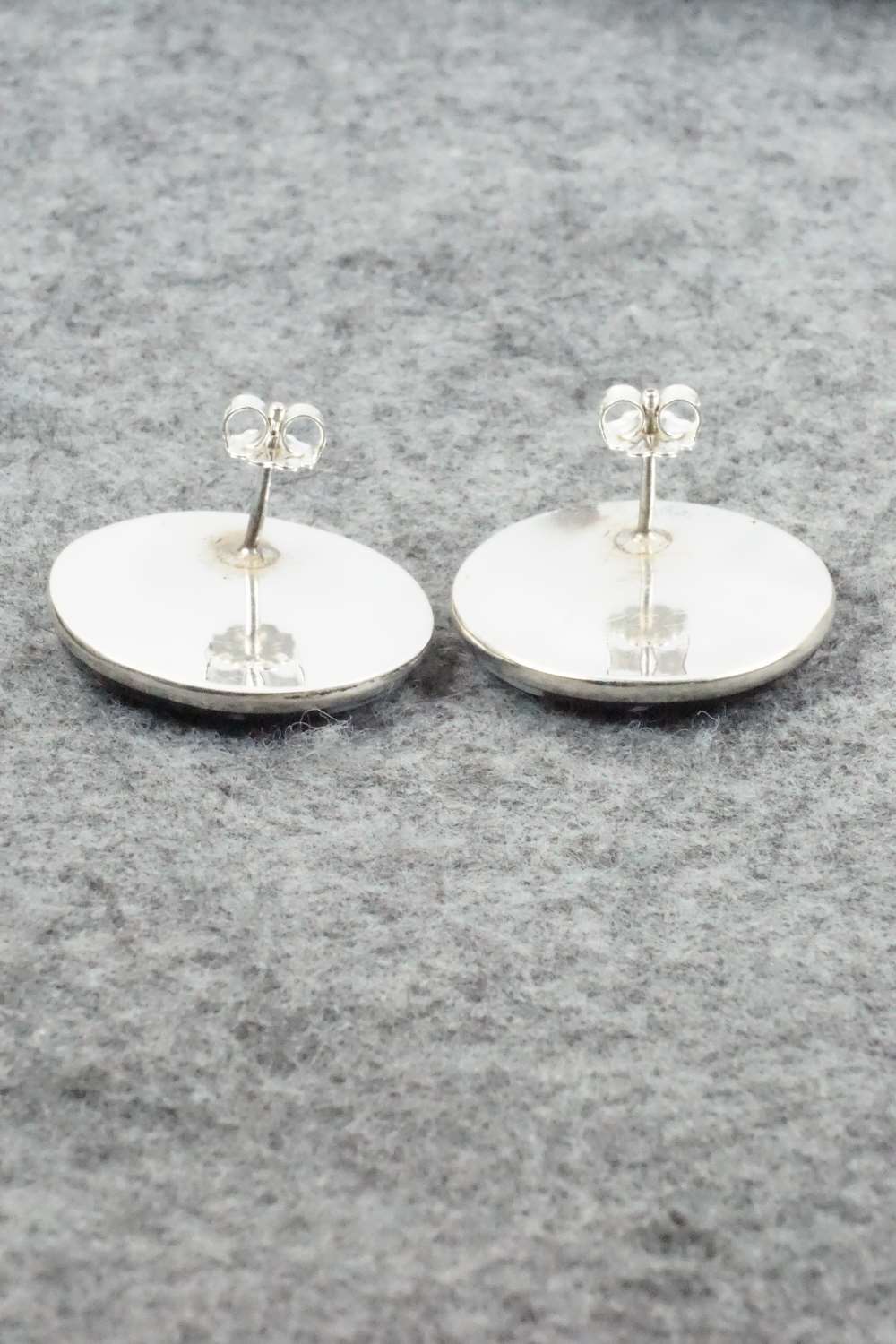 Multi Stone & Sterling Silver Earrings - Leif Esalio