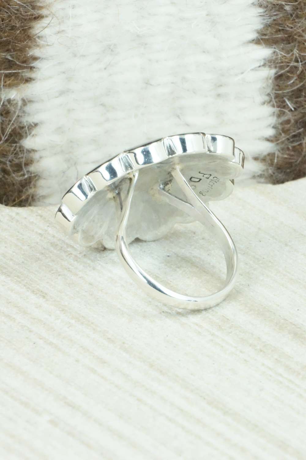 Multi Stone & Sterling Silver Ring - Denise Siutza - Size 7