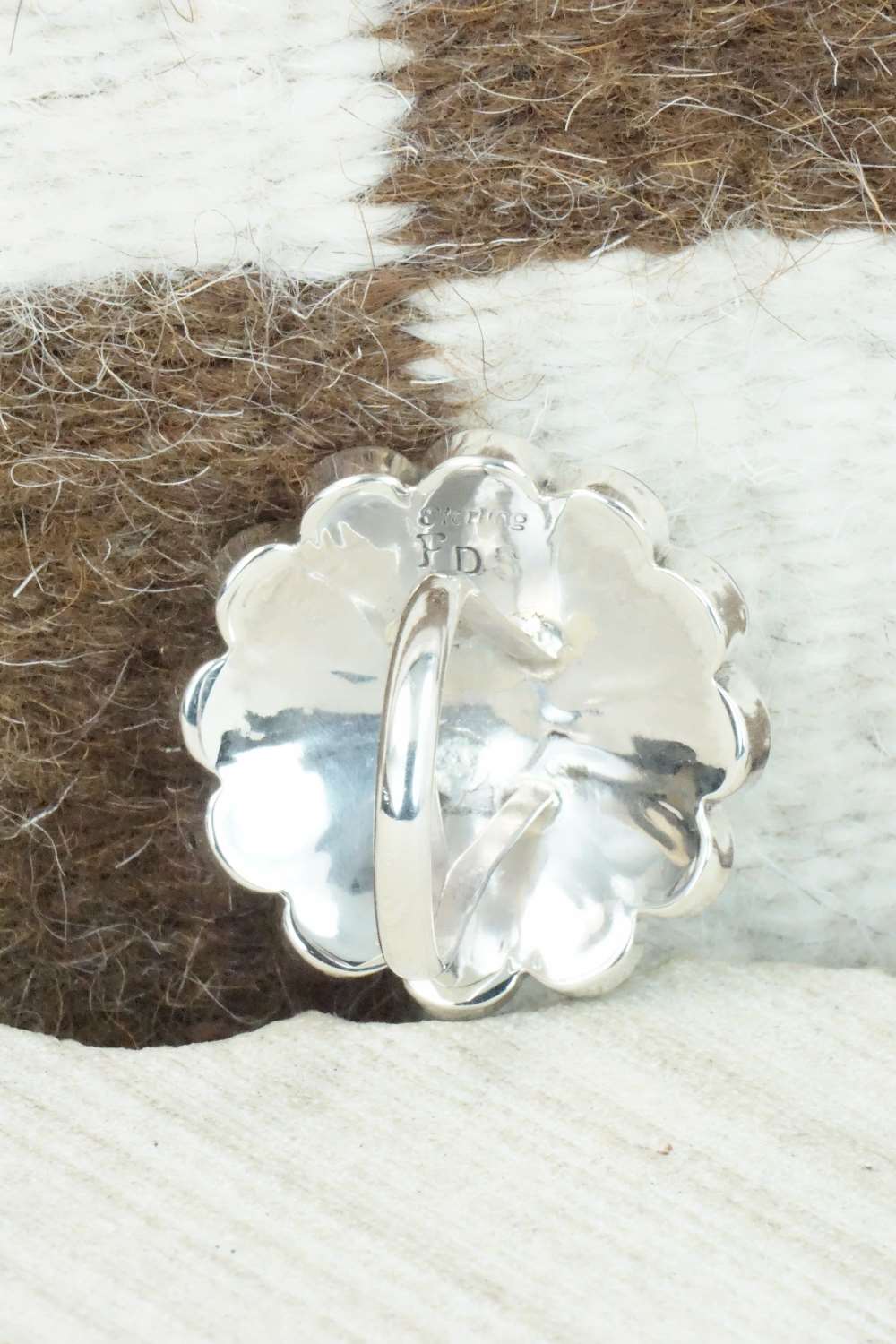 Multi Stone & Sterling Silver Ring - Denise Siutza - Size 7