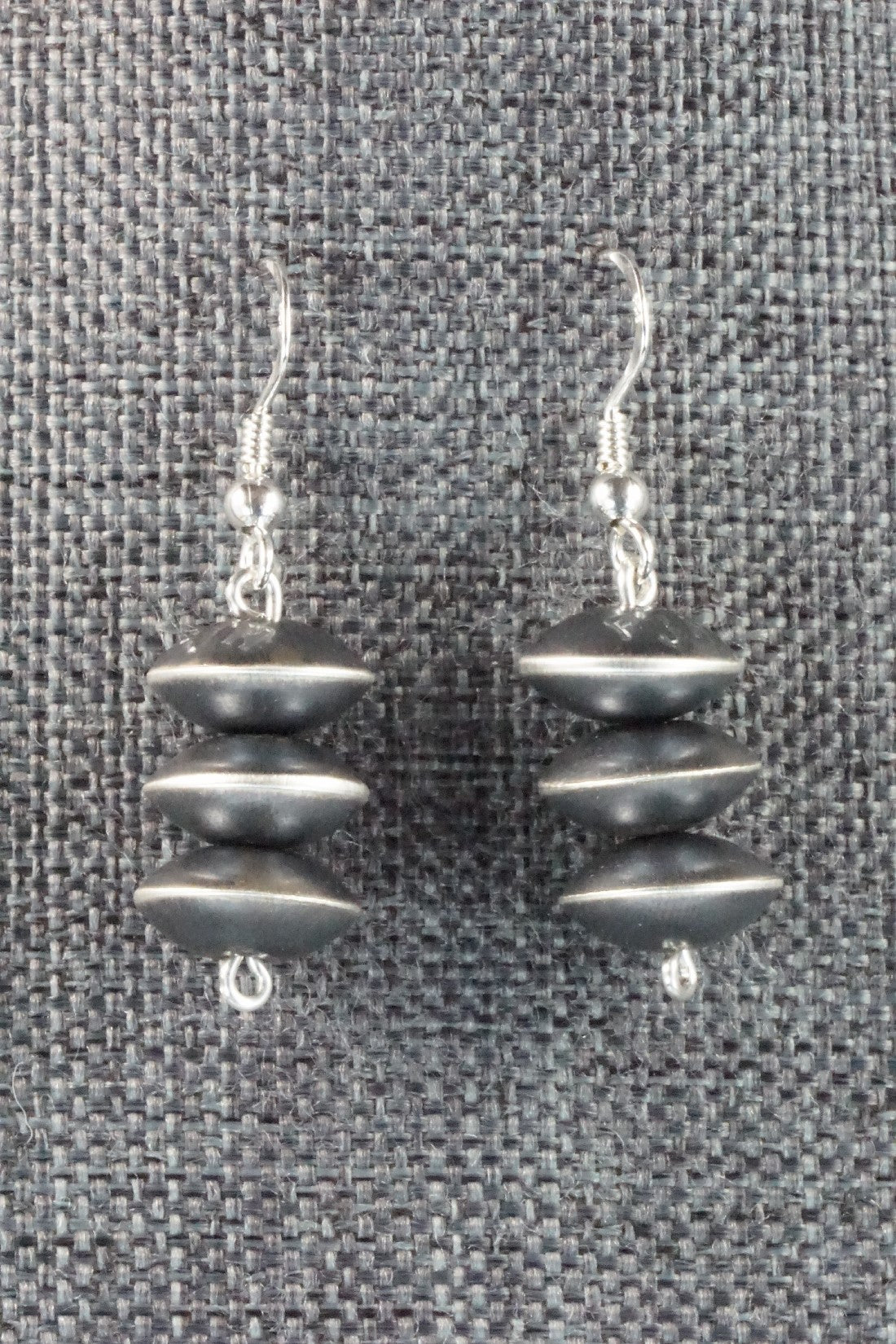 Navajo Pearl Sterling Silver Necklace Set - Preston Haley
