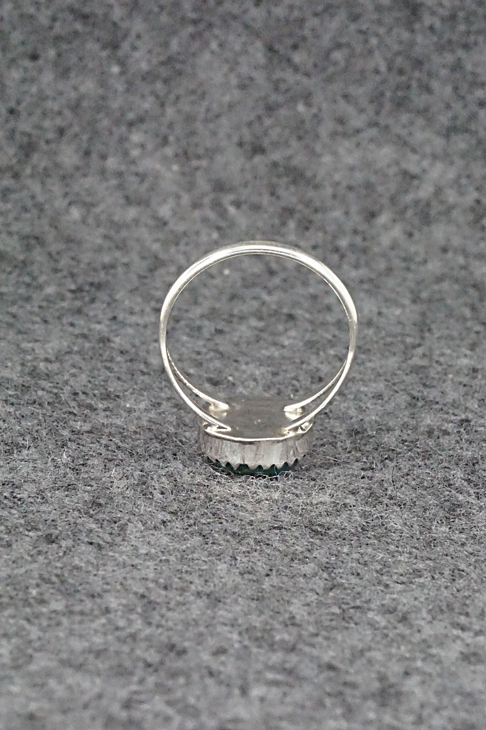 Turquoise and Sterling Silver Ring - Robert Martinez - Size 7