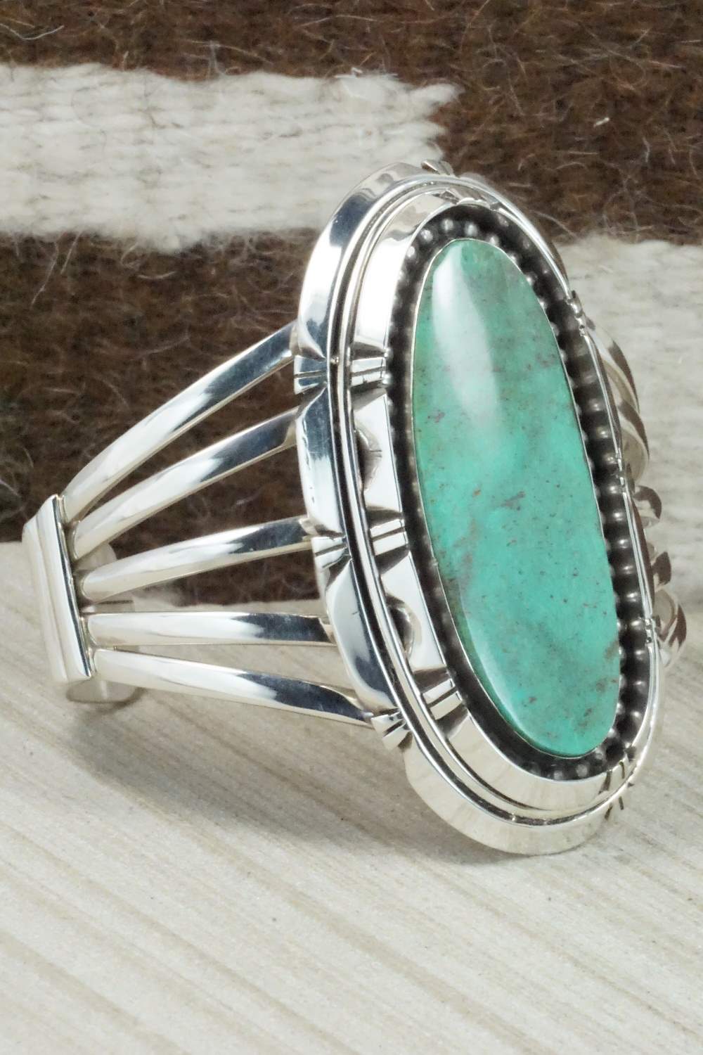 Turquoise & Sterling Silver Bracelet - Rita Lee