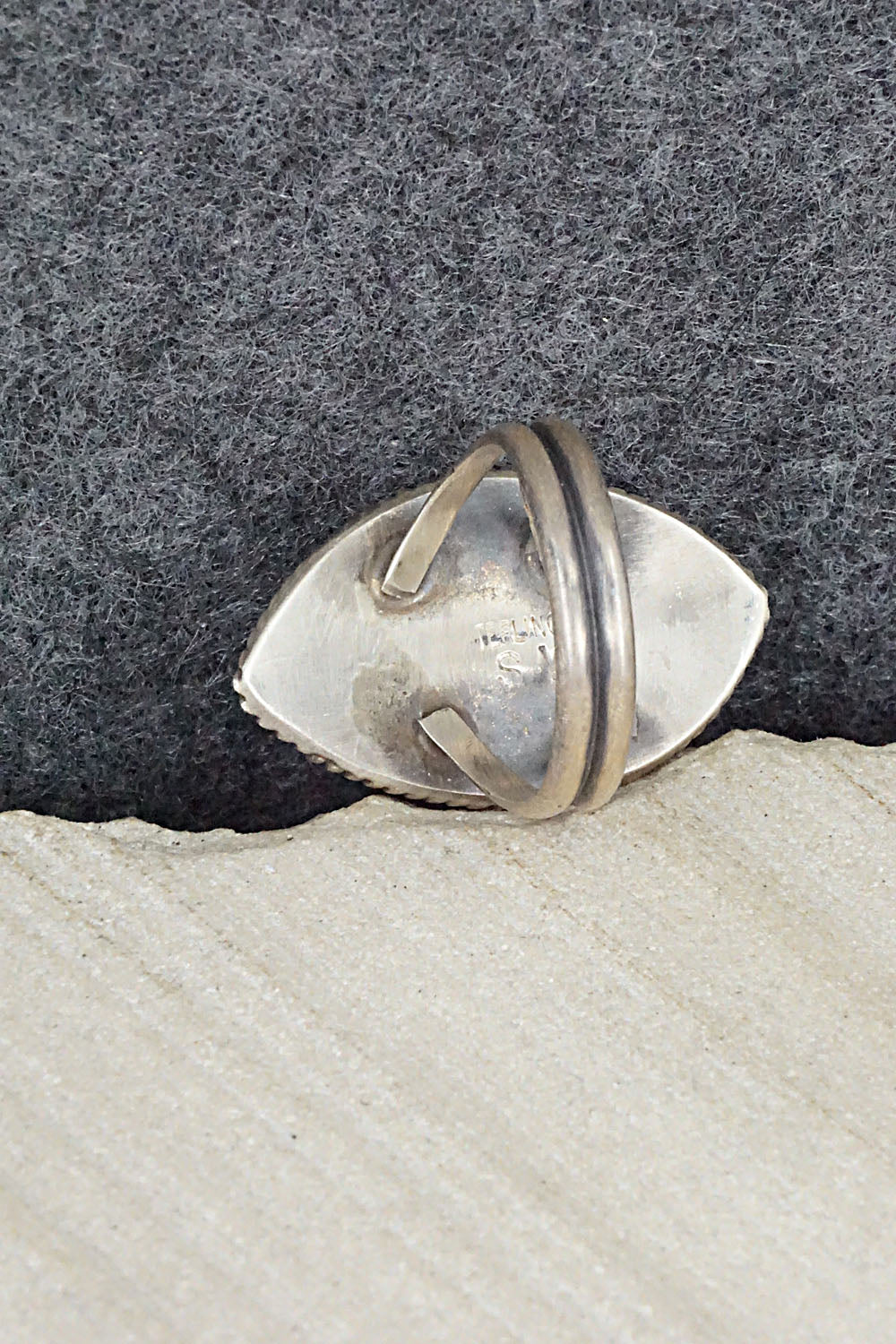 Turquoise & Sterling Silver Ring - Selina Warner - Size 7