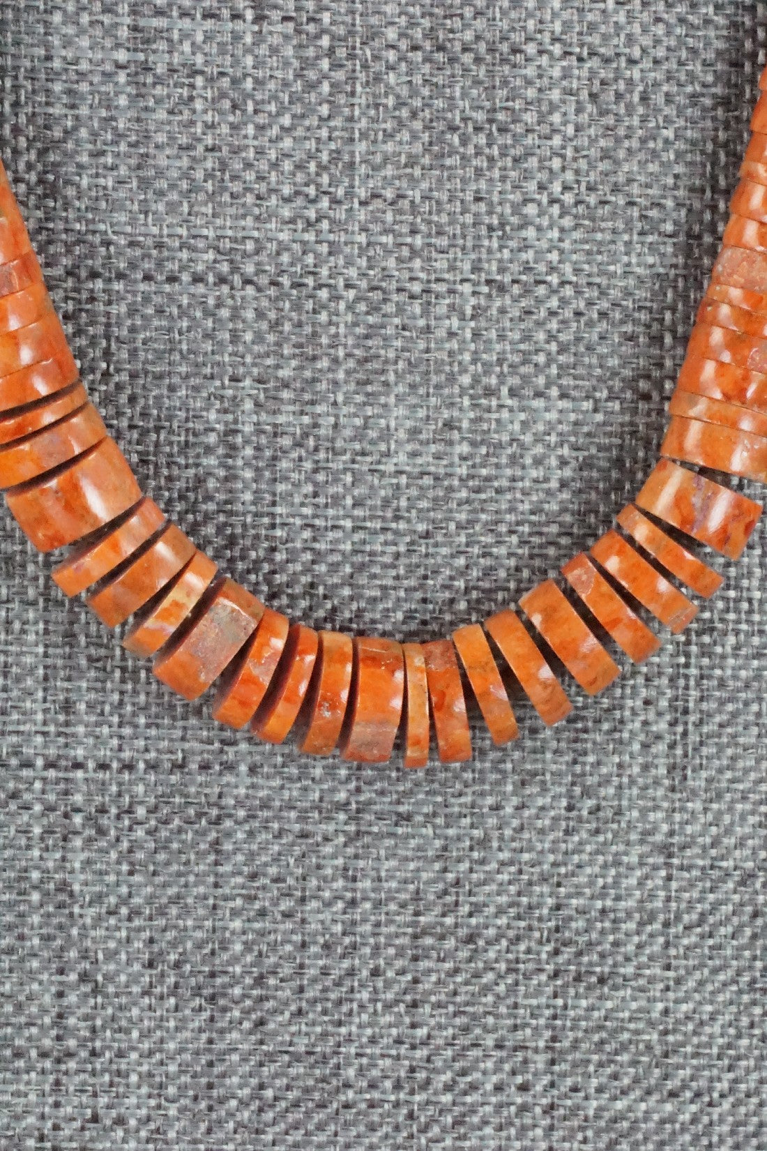 Turquoise & Sponge Coral Necklace - Joe Garcia