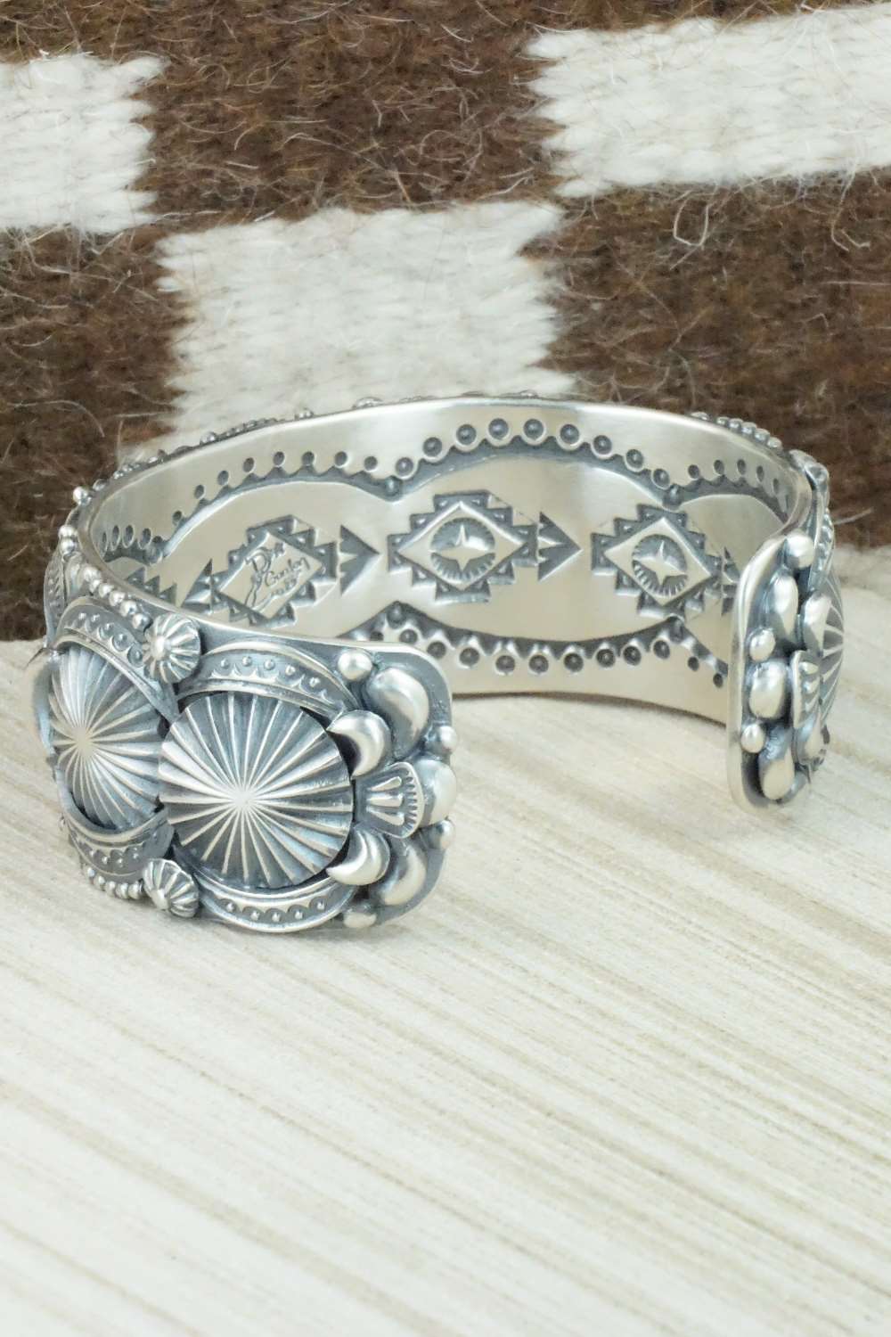 Turquoise & Sterling Silver Bracelet - Delbert Gordon