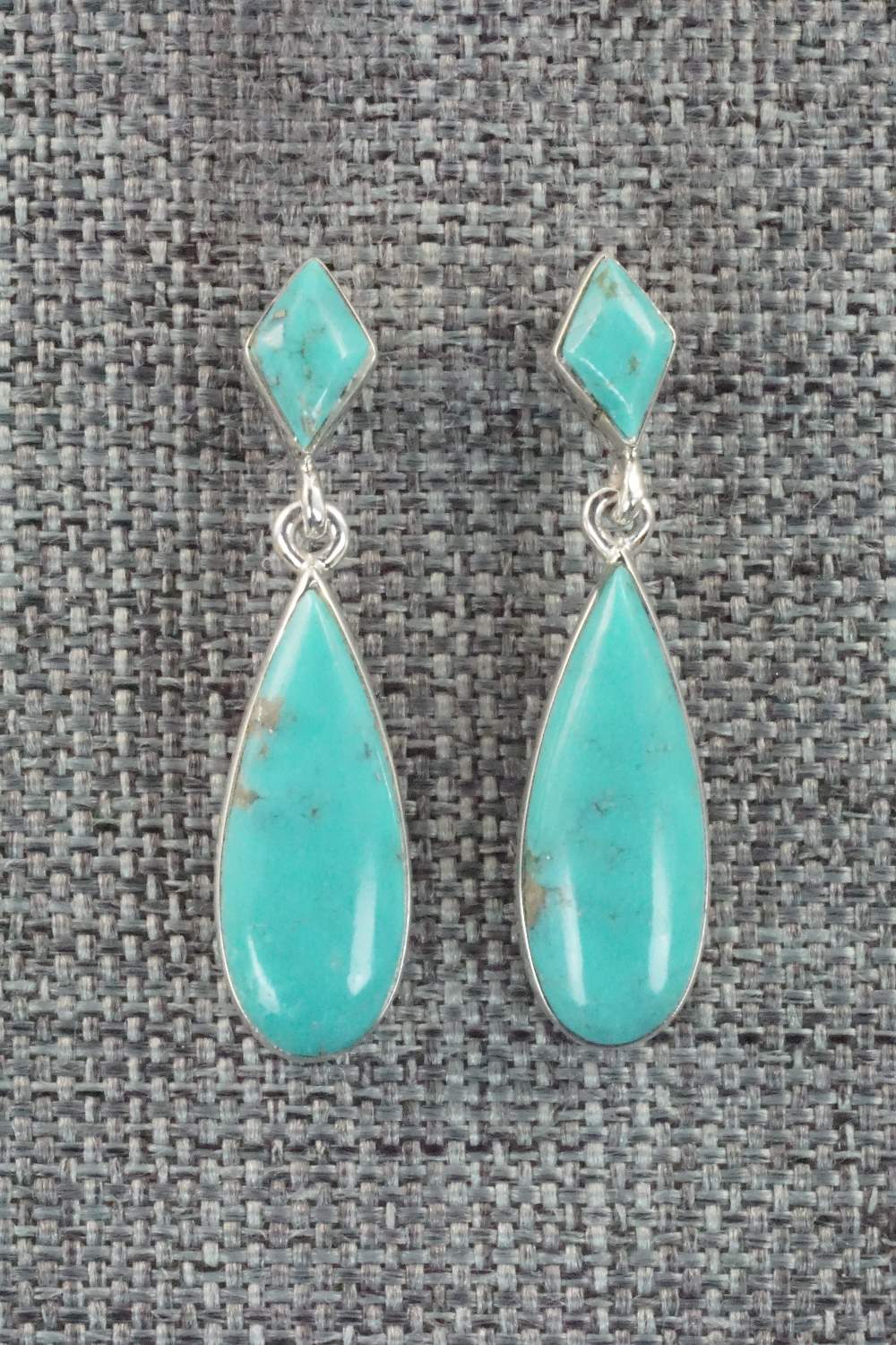 Turquoise & Sterling Silver Earrings - Cathy Webster
