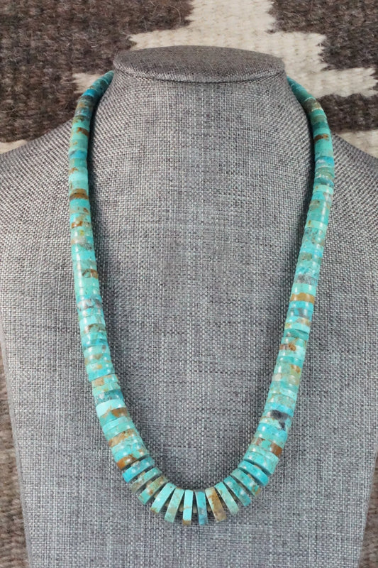 Turquoise Bead Necklace - Joe Garcia
