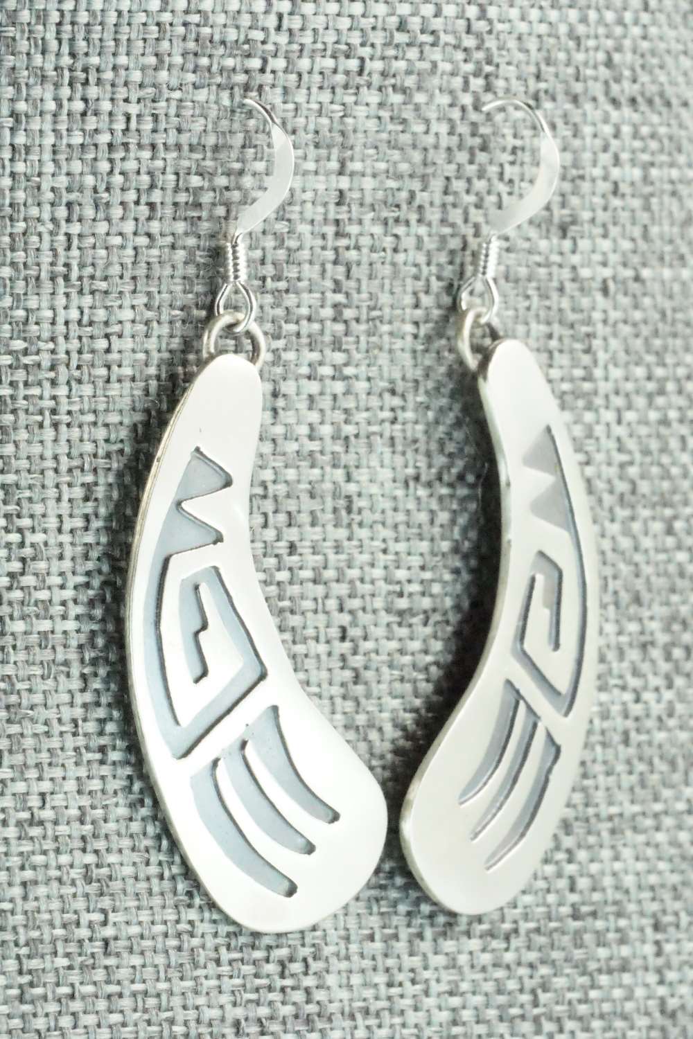 Sterling Silver Earrings - Charlie Yazzie
