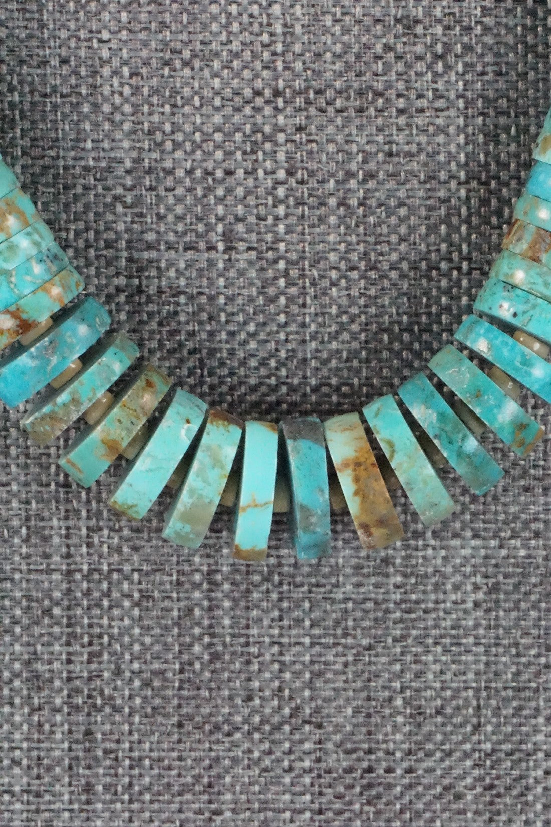 Turquoise Bead Necklace - Joe Garcia