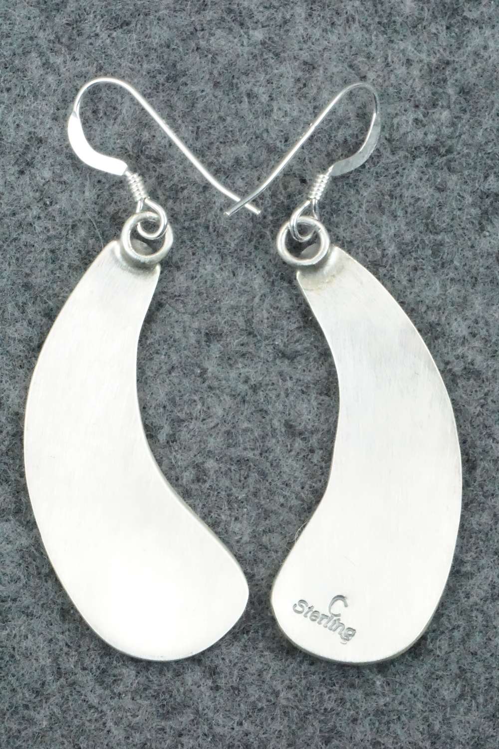 Sterling Silver Earrings - Charlie Yazzie