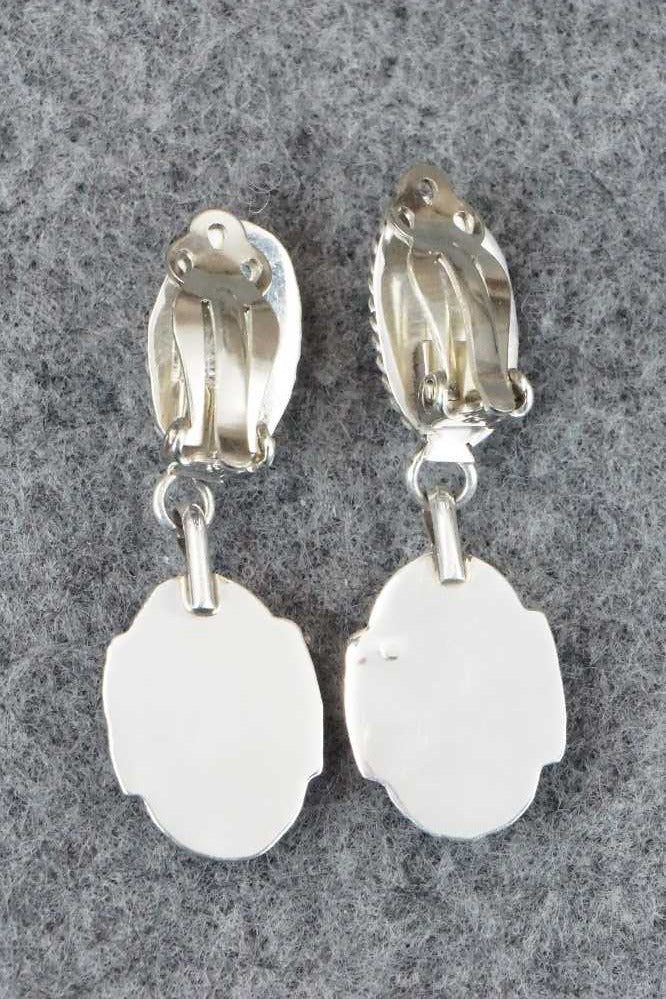 Mother of Pearl & Sterling Silver Earrings - Jan Mariano