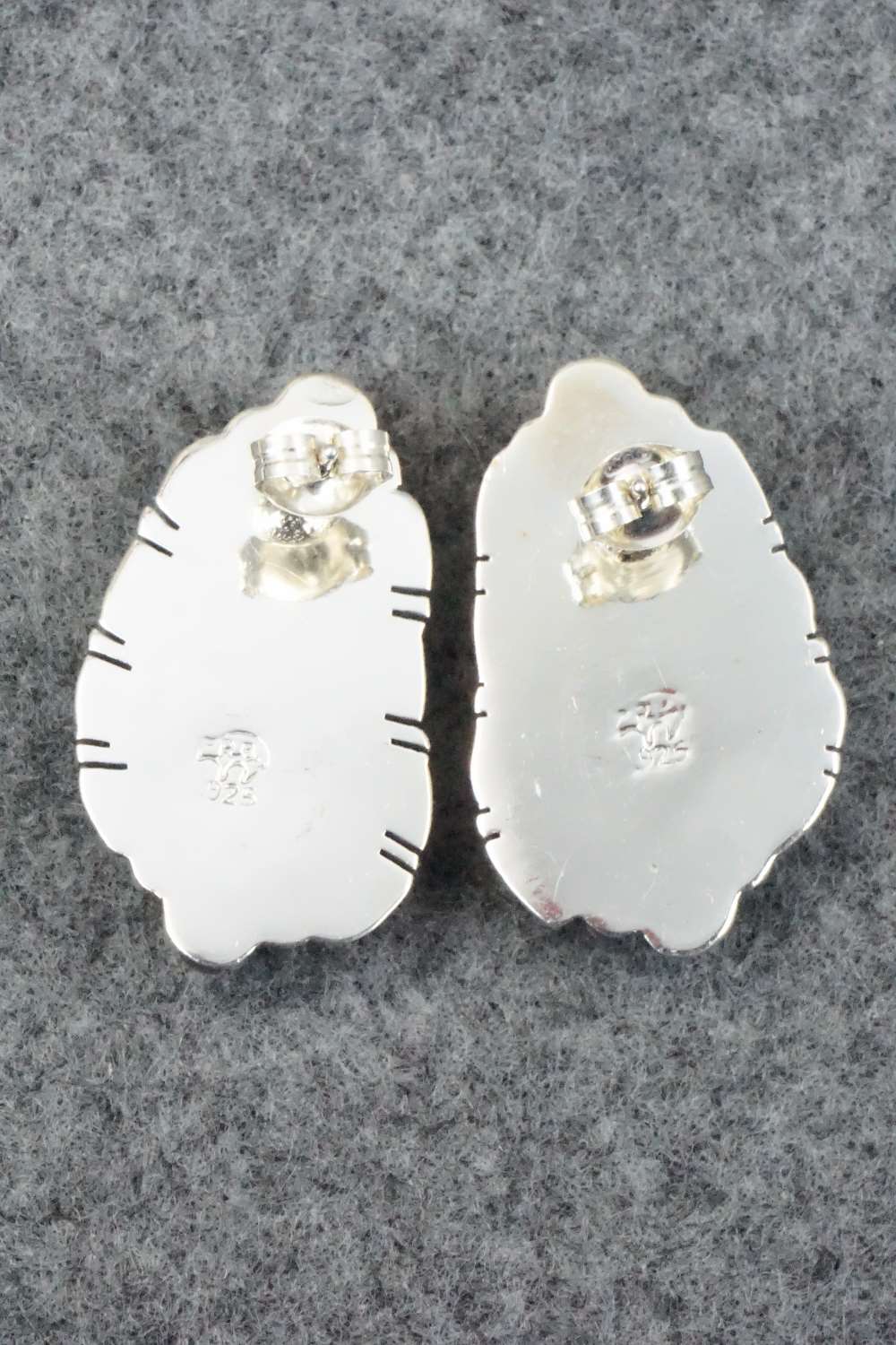 Turquoise & Sterling Silver Earrings - Annie Spencer