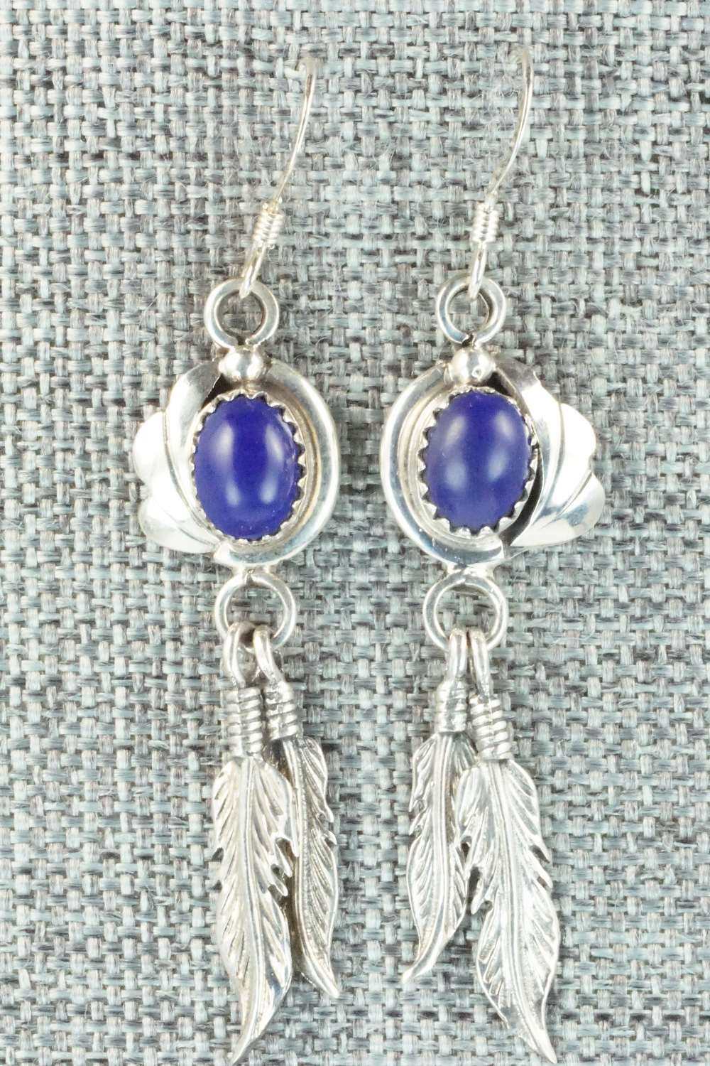 Lapis and Sterling Silver Earrings - Mark Davis