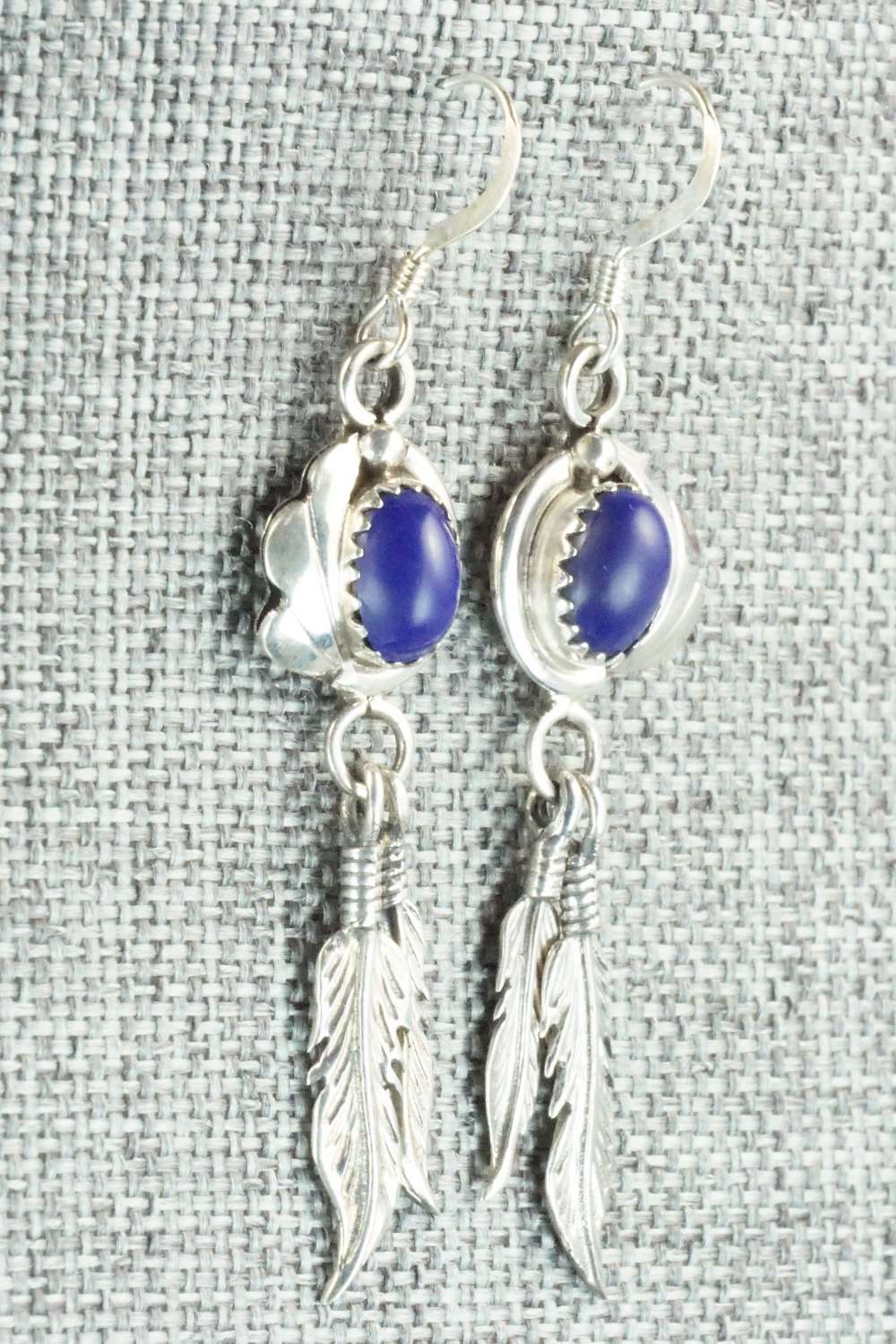 Lapis and Sterling Silver Earrings - Mark Davis