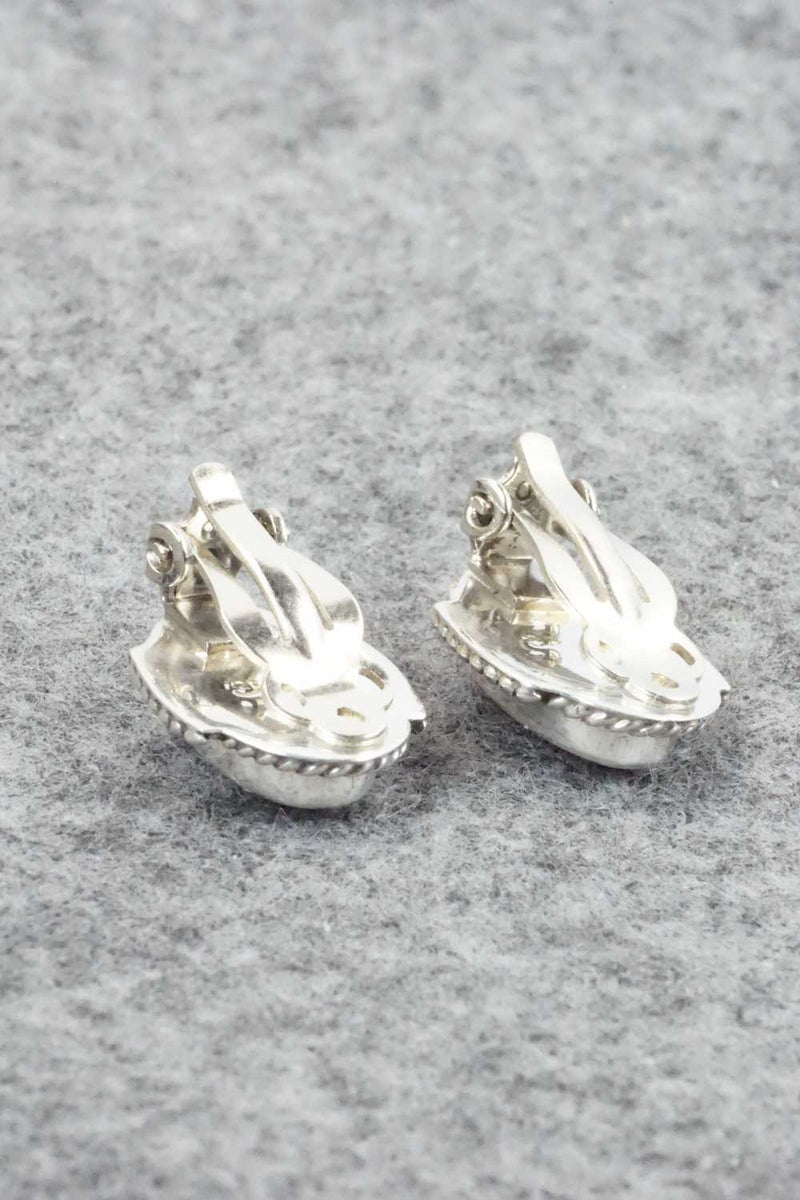 Mother of Pearl & Sterling Silver Earrings - Jan Mariano