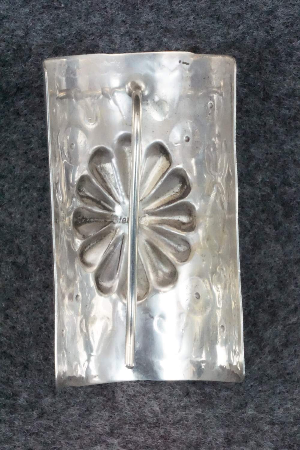 Turquoise & Sterling Silver Hair Pin - Arlene Soce
