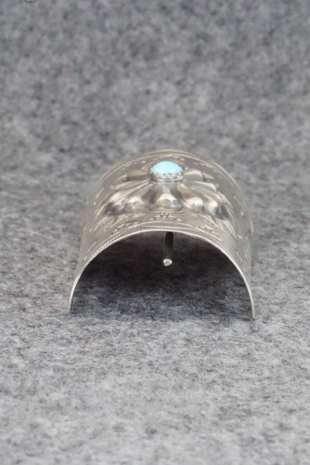 Turquoise & Sterling Silver Hair Pin - Arlene Soce
