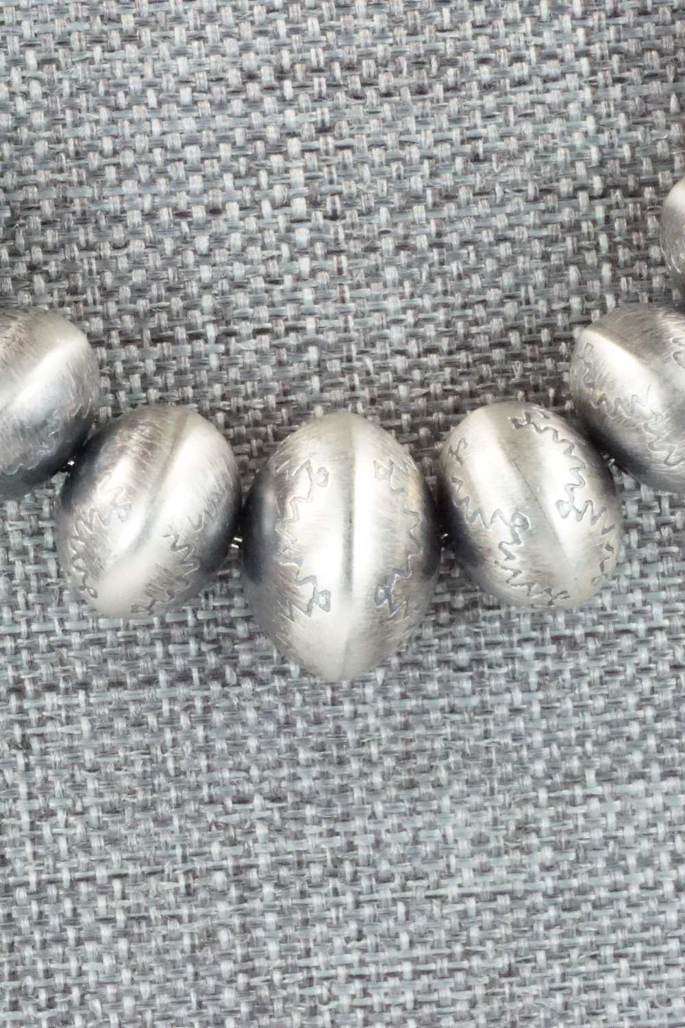 Sterling Silver Navajo Pearl Necklace - Jan Mariano