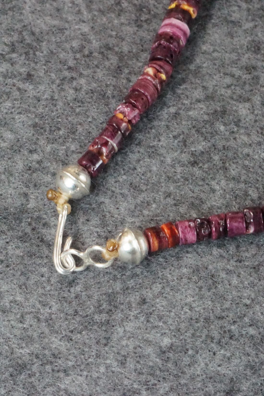 Turquoise & Spiny Oyster Necklace - Joe Garcia