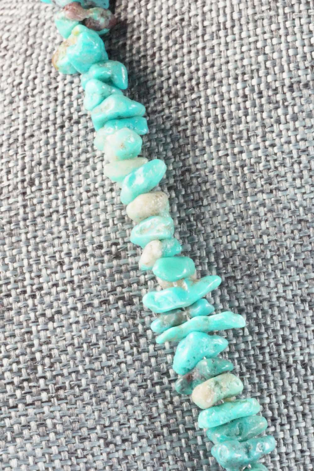 Turquoise & Sterling Silver Necklace - Doreen Jake