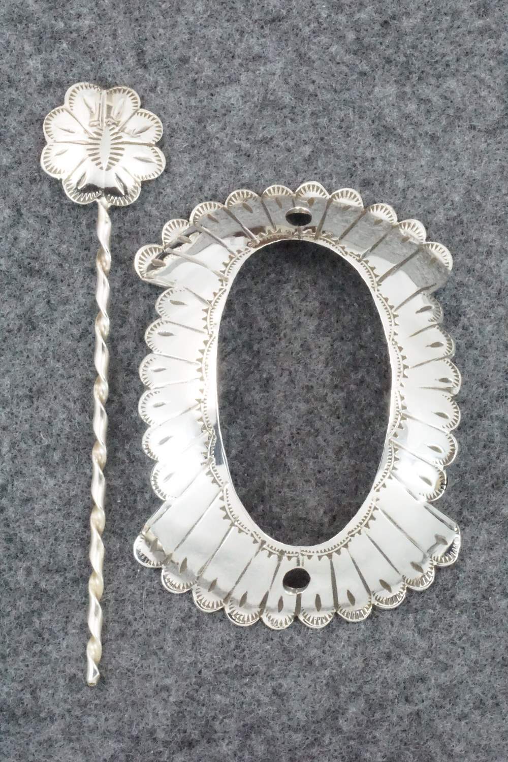 Sterling Silver Hair Pin - Joann Silver