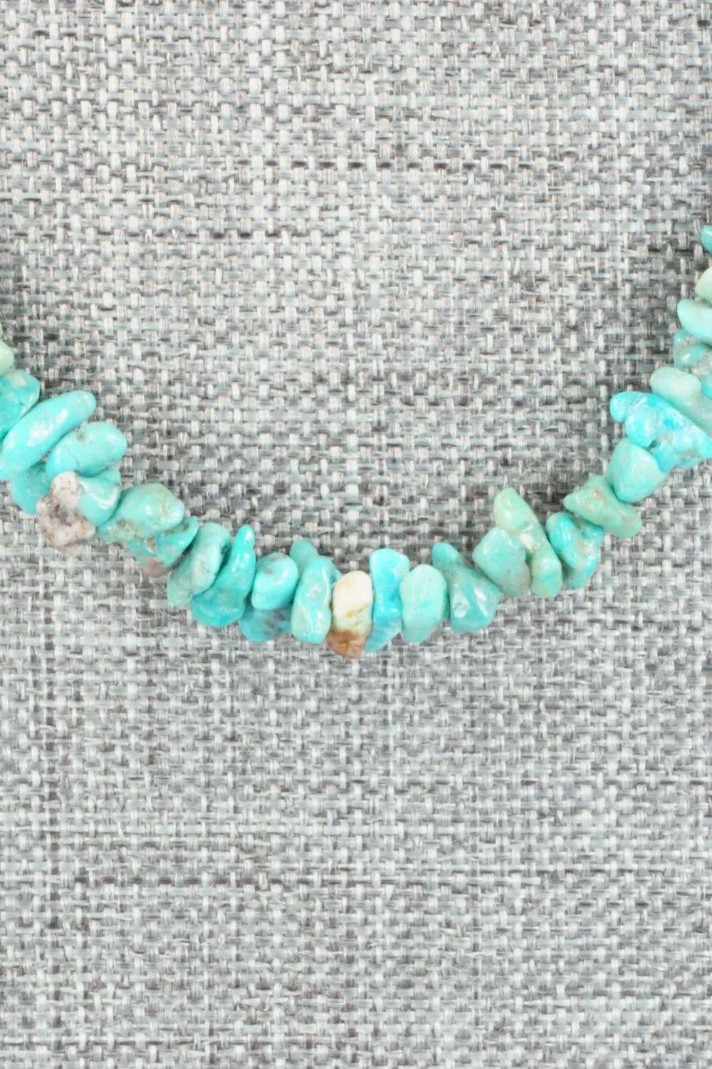 Turquoise & Sterling Silver Necklace - Doreen Jake