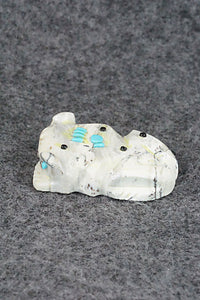 Frog Zuni Fetish Carving - Danette Laate