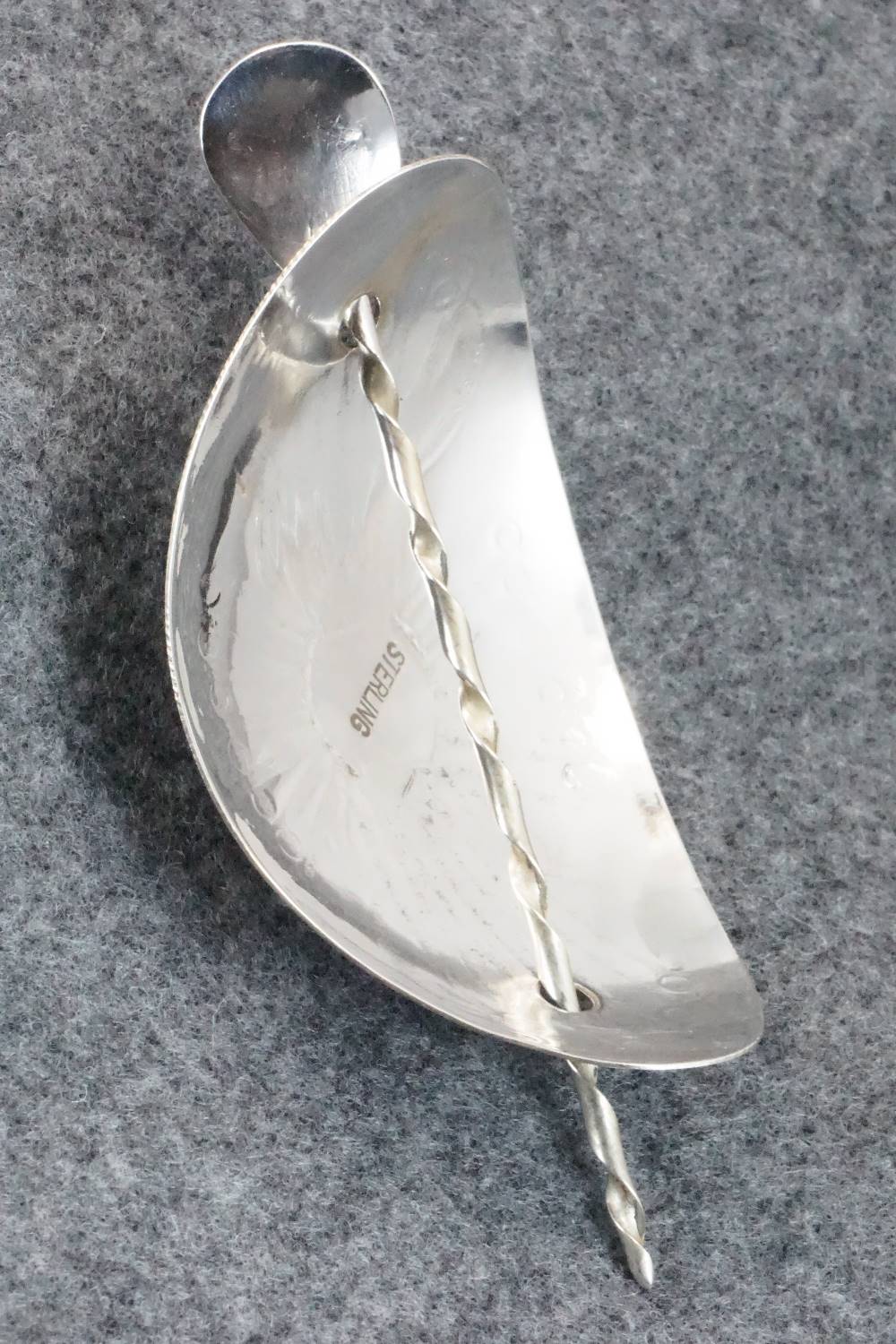 Turquoise & Sterling Silver Hair Pin - Jolene Begay