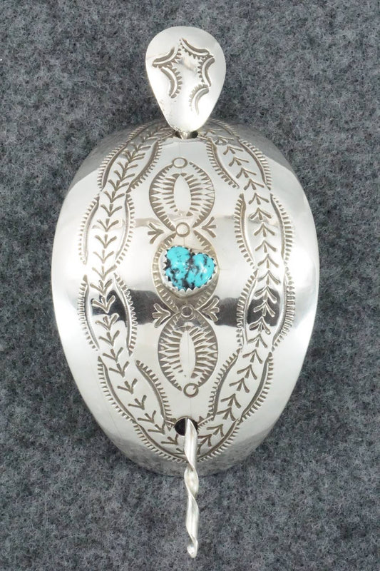 Turquoise & Sterling Silver Hair Pin - Jolene Begay