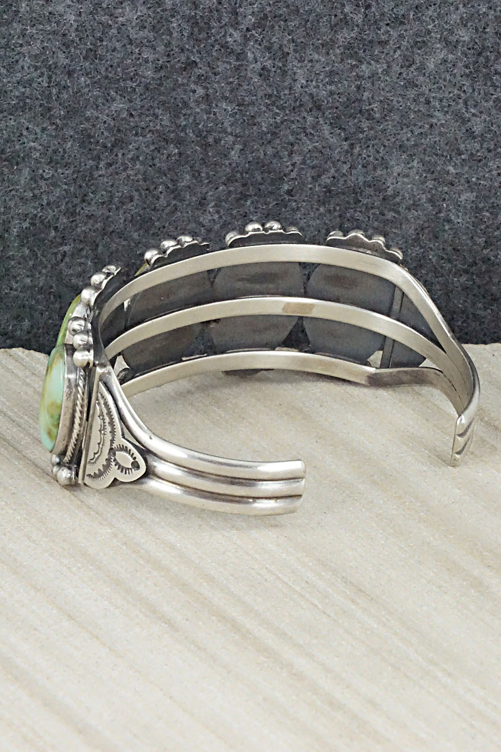 Turquoise & Sterling Silver Bracelet - Thomas Yazzie