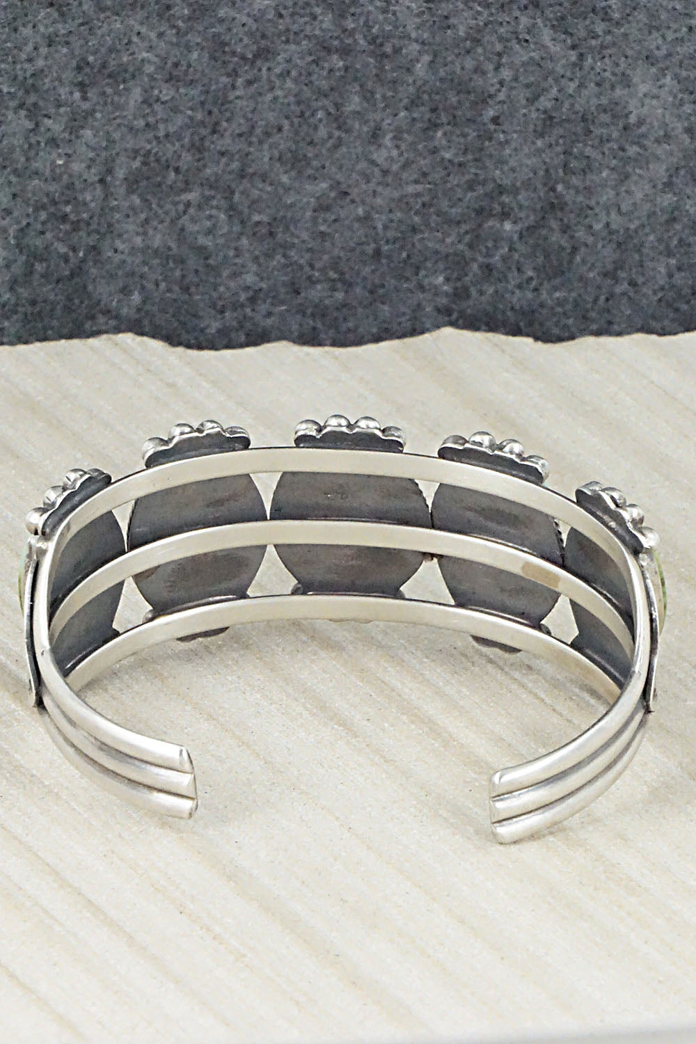 Turquoise & Sterling Silver Bracelet - Thomas Yazzie