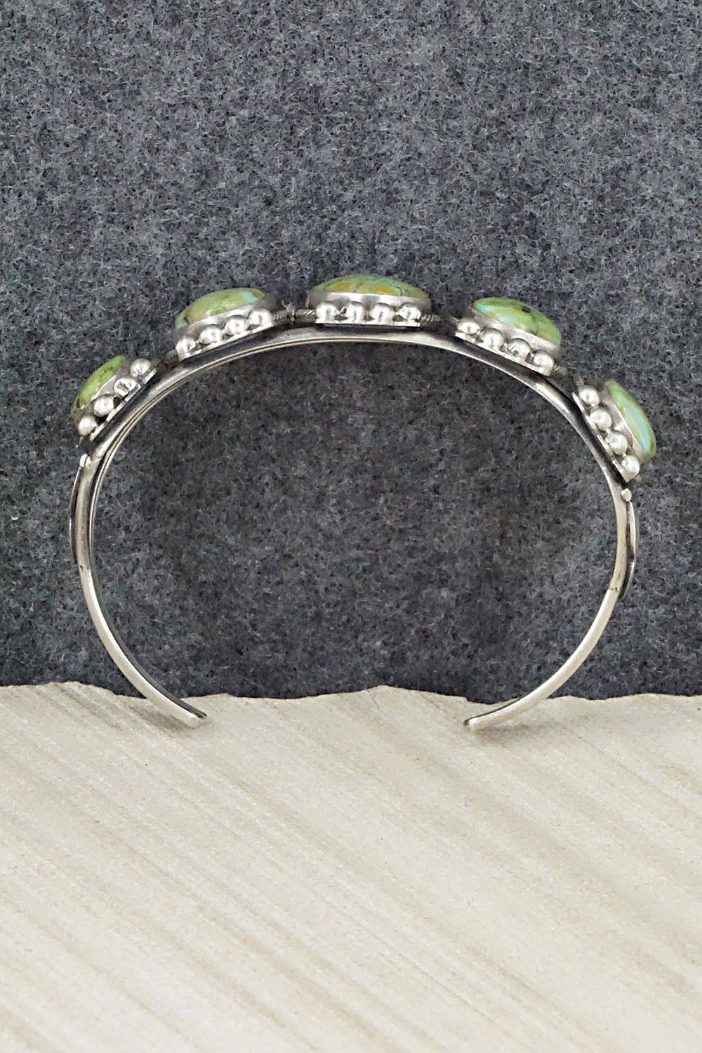 Turquoise & Sterling Silver Bracelet - Thomas Yazzie