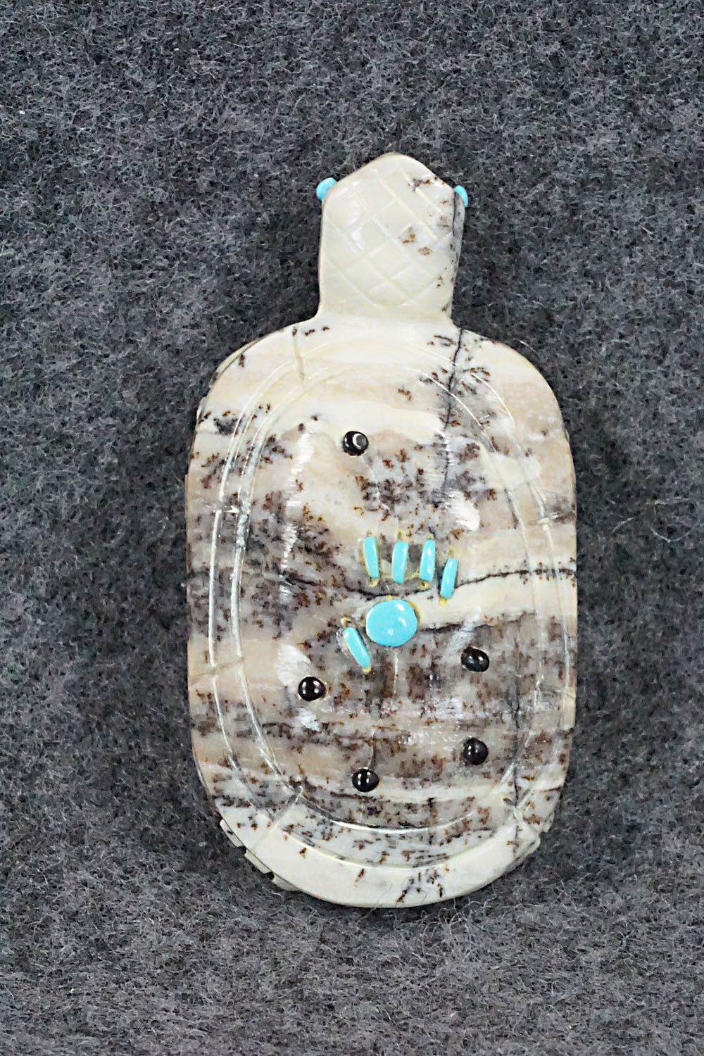 Turtle Zuni Fetish Carving - Danette Laate