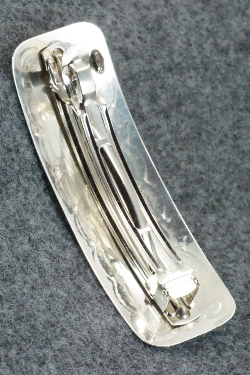 Coral & Sterling Silver Hair Barrette - Jolene Begay