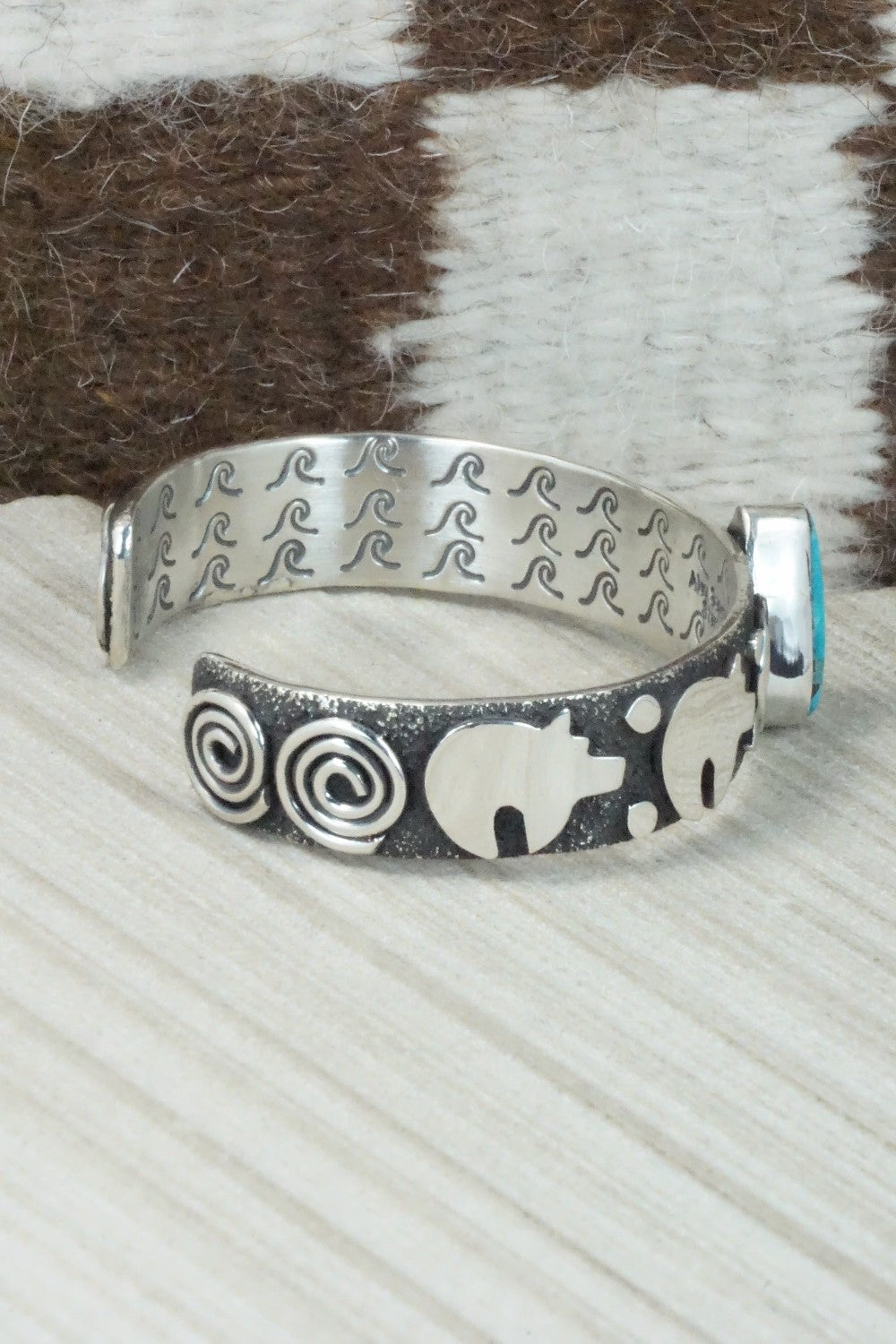 Turquoise & Sterling Silver Bracelet - Alex Sanchez