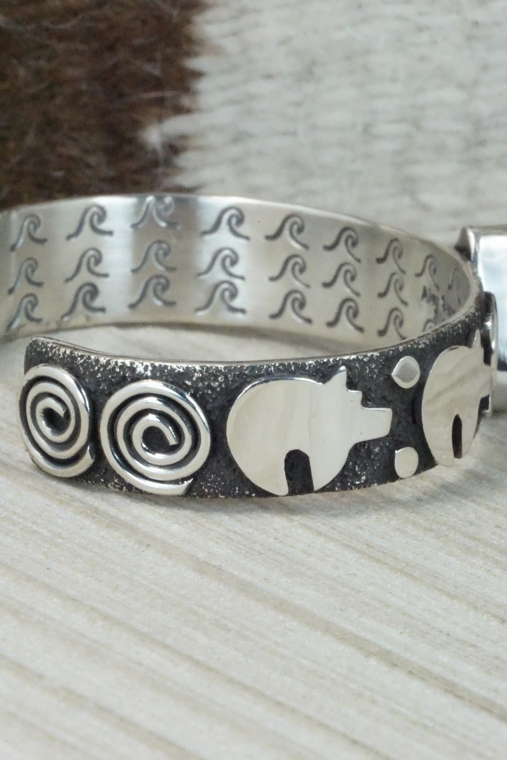 Turquoise & Sterling Silver Bracelet - Alex Sanchez