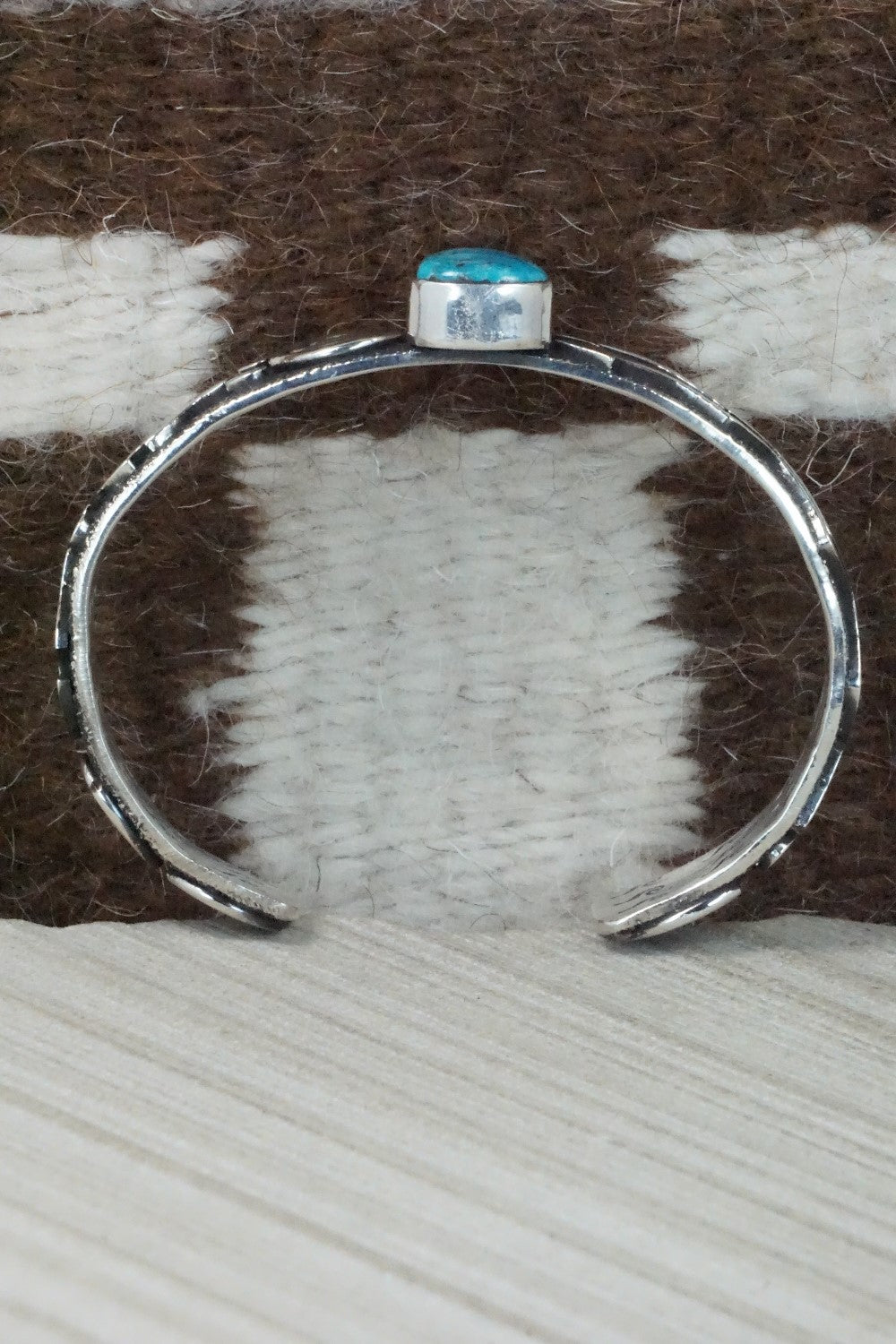 Turquoise & Sterling Silver Bracelet - Alex Sanchez
