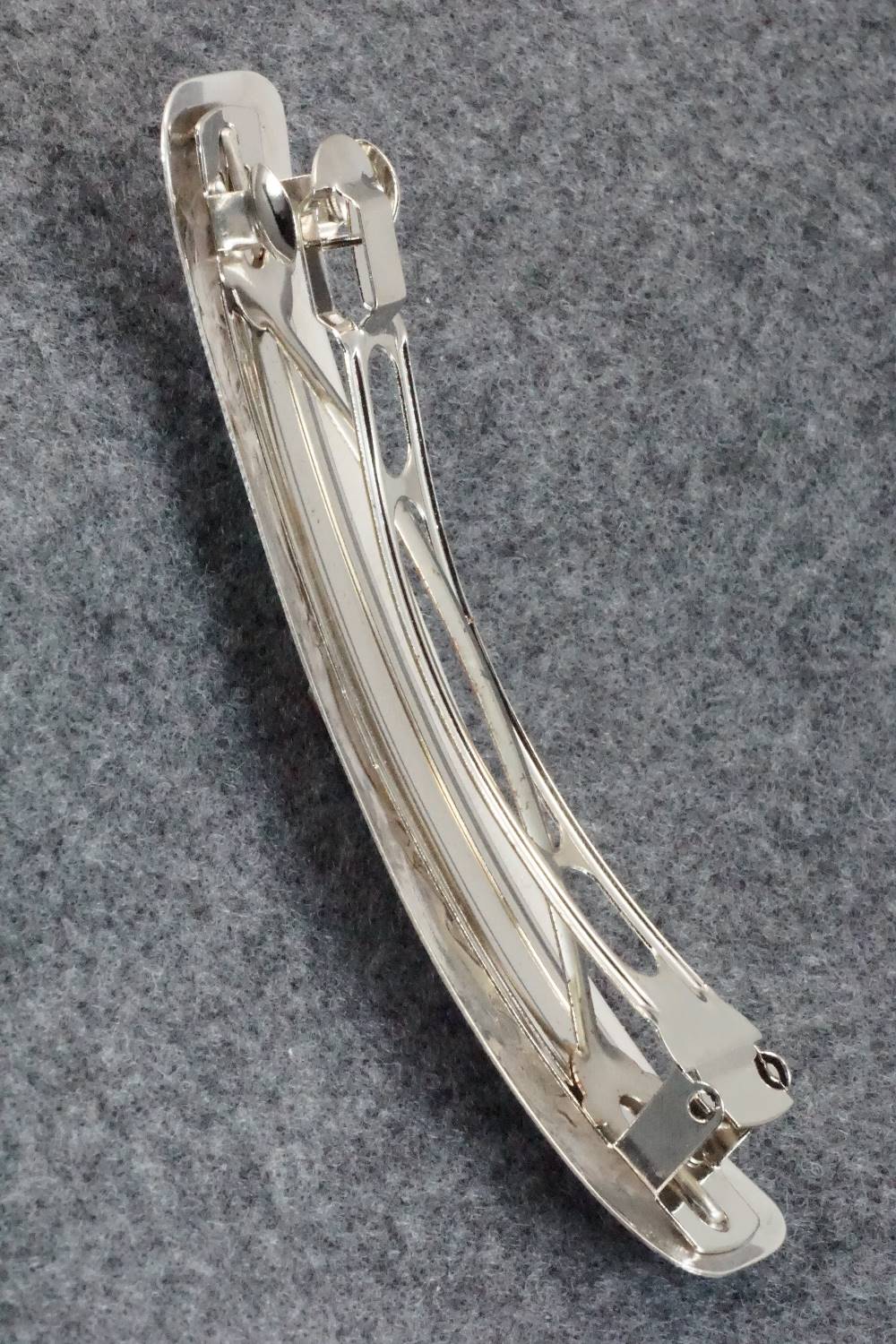 Coral & Sterling Silver Hair Barrette - Jolene Begay
